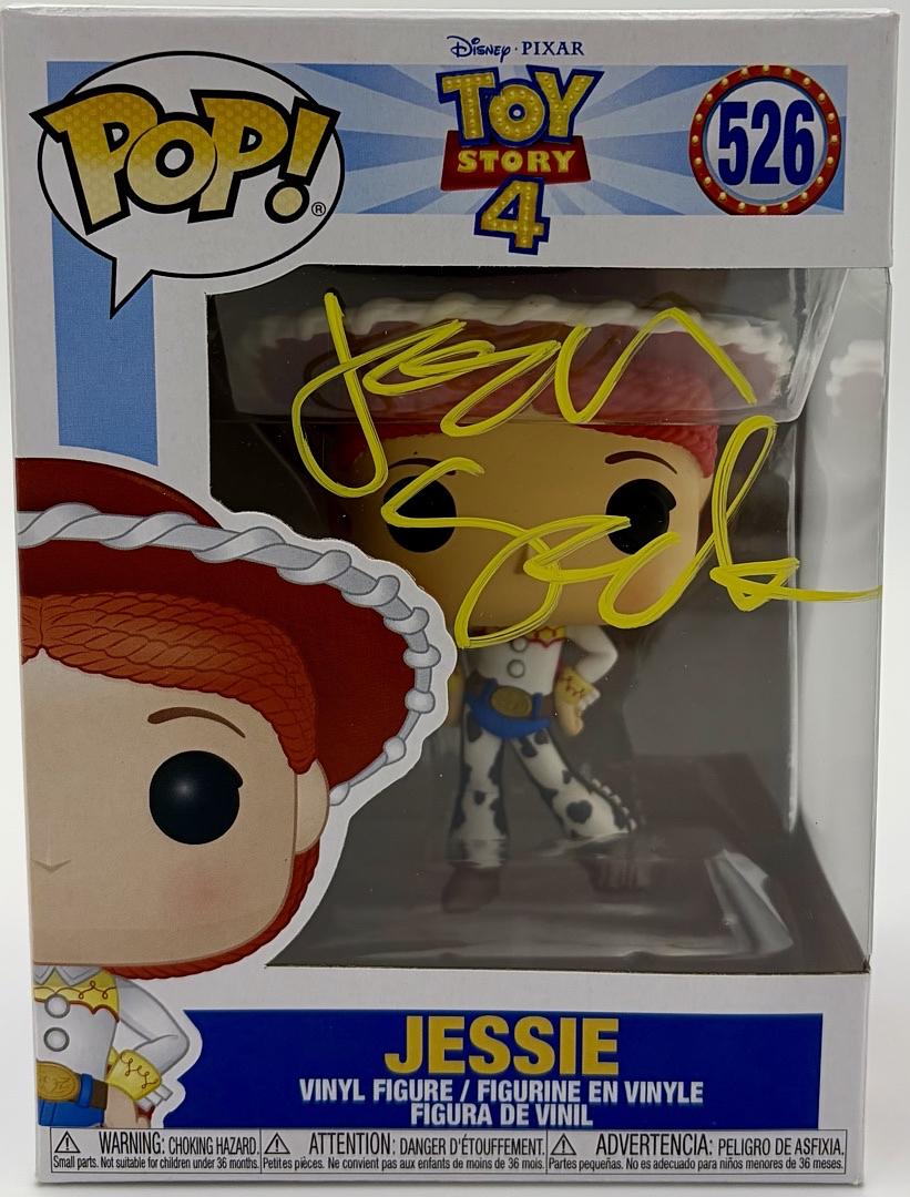 Joan Cusack signed "Jessie" Funko #526 (Toy Story) - JSA COA